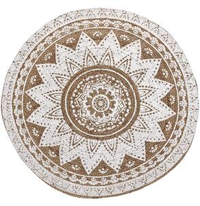 Χαλί Africa Chainstitch Round Natural-White Carpet Couture