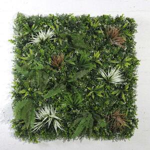 Τεχνητή Φυλλωσιά Φτέρη Με Πύξο 8231-7 100x100cm Green Supergreens