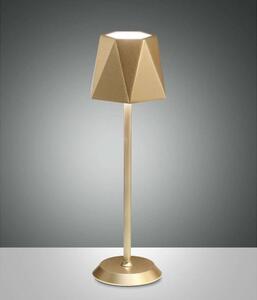 Φωτιστικό Επιτραπέζιο Katy 3678-30-189 3W Led Touch dimmer Φ11cm 13x38cm Gold La Mia Luce