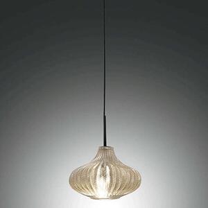 Φωτιστικό Οροφής Budelli 3723-40-167 1xE27 40W Φ26cm 200cm Champagne La Mia Luce