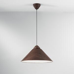 Luce Ambiente Design Κρεμαστό φωτιστικό Big Bang καστανό/λευκό, Ø 49 cm, μέταλλο, ρυθμιζόμενος, Καφέ / Σκουριάς, Σαλόνι / τραπεζαρία, Μέταλλο, σύγχρονο