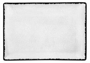 Πιατέλα Σερβιρίσματος Ορθογώνια PR182746321 31x21cm White-Black Oriana Ferelli®