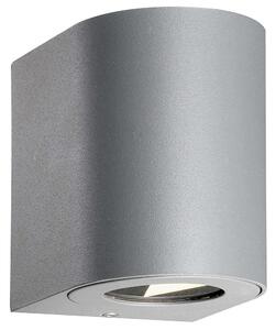 Φωτιστικό Τοίχου Canto 2 49701010 10x8,7x10,4cm Led 500Lm 2x6W 2700K IP44 Grey Nordlux