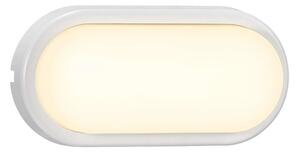 Φωτιστικό Τοίχου Cuba Energy Oval 2019181001 20,5x10cm Led 700Lm 6,5W 3000K IP54 White Nordlux