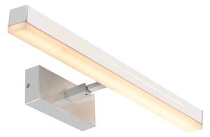 Φωτιστικό Τοίχου Otis 60 2015411033 7,5x60cm Dimmable Led 1650Lm 17W 3000K IP44 Chrome Nordlux