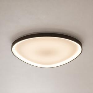 Lucande Φωτιστικό οροφής LED Asken, 61 εκ., καφέ, CCT, με δυνατότητα ρύθμισης, ρυθμιζόμενος, Καφέ / Σκουριάς, Διάδρομος, Αλουμίνιο, σύγχρονο