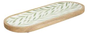 Πιατέλα Σερβιρίσματος Οβάλ (40x15) S-D Inaya Olive Green 212209C