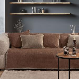 Ριχτάρι Πολυθρόνας 2 Όψεων (180x180) Nef-Nef Homeware Tanger Brown/Ecru