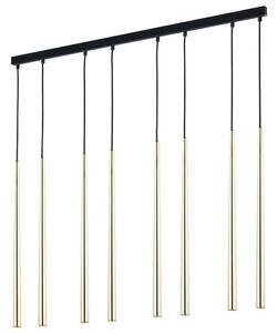 Φωτιστικό Οροφής Piano 6423 8xG9 6W 115x120cm Gold TK Lighting