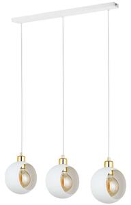 Φωτιστικό Οροφής Cyklop 2743 3xΕ27 15W 61x127cm White TK Lighting