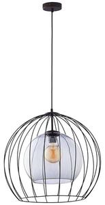 Φωτιστικό Οροφής Universo 2552 1xΕ27 15W Φ50cm 180cm Black TK Lighting