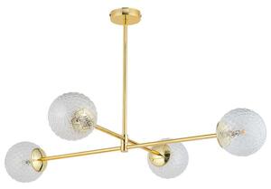 Φωτιστικό Οροφής Cadix 4605 4xG9 6W 93x61cm Gold TK Lighting