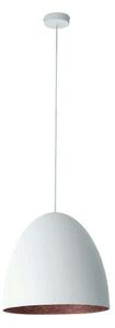 Φωτιστικό Οροφής Egg M 10318 38x150cm 1xE27 40W White-Copper Nowodvorski