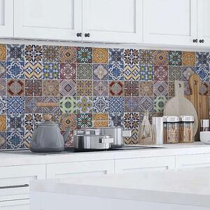 Αυτοκόλλητο Κάλυμμα Προστασίας Τοίχου Azulejos 67602 240x60x0,05cm Multi Ango