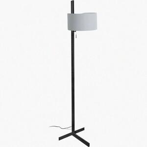 Φωτιστικό Δαπέδου Stand Up 57211-03 40x40x175cm 1xE27 15W Black-Grey Faro Barcelona