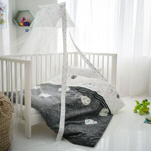 Σεντόνια Βρεφικά PAOK (Σετ 3τμχ) White-Grey Vesta Home