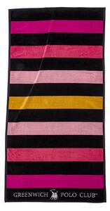 Πετσέτα Θαλάσσης 3768 Fuchsia-Yellow-Pink Greenwich Polo Club