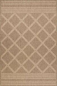 Χαλί Ethnik 2012C Brown-Caramel Beige New Plan