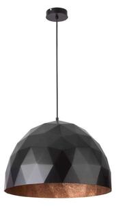 Φωτιστικό Οροφής Diament L 31368 Φ50cm 1xE27 60W Black-Copper Sigma Lighting