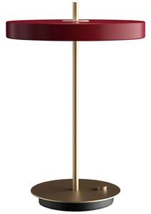 Φωτιστικό Επιτραπέζιο Asteria 2309 Φ31x41,5cm Dim Led 600lm 13W 3000K Red-Brass Umage