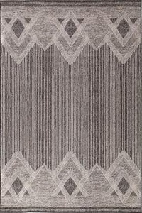 Χαλί Ψάθα Kaiko 50006 X Light Grey-Dark Grey Royal Carpet