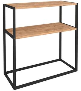 Κονσόλα Castel 0212574 90x33,5x90cm Black-Oak