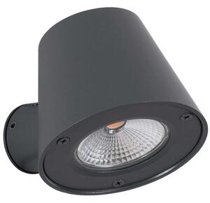 Φωτιστικό Τοίχου - Απλίκα Gardenia 60798 9,5x13x7,7cm Led 700lm 7W 2700K Anthracite Globostar