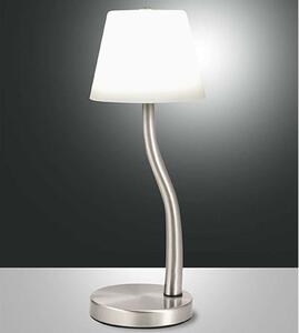 Φωτιστικό Επιτραπέζιο Ibla 3703-30-178 Φ12x32,5cm Dim Led 750lm 9W Nickel Fabas Luce