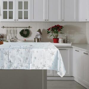 Τραπεζομάντηλο Christmas 0719 Ivory-Silver Das Home