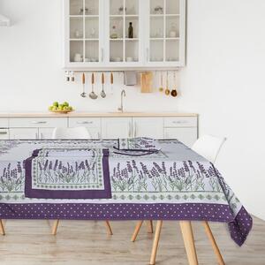 Τραπεζομάντηλο 0722 White-Purple-Green Das Home