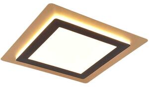 Πάνελ Led Morgan 641510280 45x45x4cm 1xSMD-LED 46W Black-Gold Trio Lighting