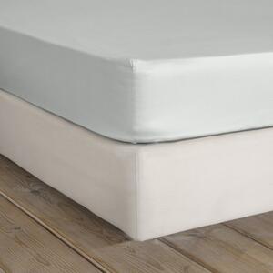 Σεντόνι Superior Satin Με Λάστιχο Soft Grey Nima