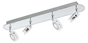 Eglo 95281 - Φως σποτ μπάνιου LED AGUEDA 4xLED/3,3W/230V IP44