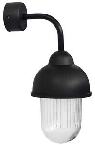 Φωτιστικό Τοίχου - Απλίκα 07-1412 SLP-950AS 90⁰ E/27 Led 17x12x28cm Black Heronia