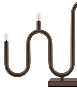 Globen Lighting Κηροπήγιο Noel 5, μπρούντζινο, πλάτος 50 εκ., Μπρούτζινο / Αντικέ ορείχαλκου, Μέταλλο, Σκανδιναβικό