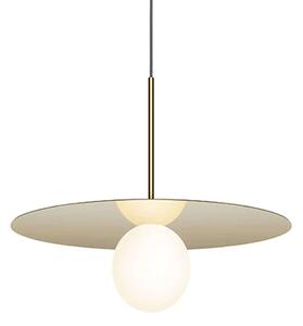 Φωτιστικό Οροφής Bola Disc 18 10674 45,7x12,7cm Dim Led 390lm 6W Brass Pablo Designs