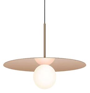 Φωτιστικό Οροφής Bola Disc 18 10677 45,7x12,7cm Dim Led 390lm 6W Rose Gold Pablo Designs