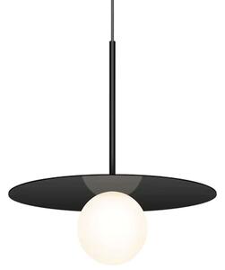 Φωτιστικό Οροφής Bola Disc 12 10702 30,5x10,2cm Dim Led 390lm 6W Matte Black Pablo Designs