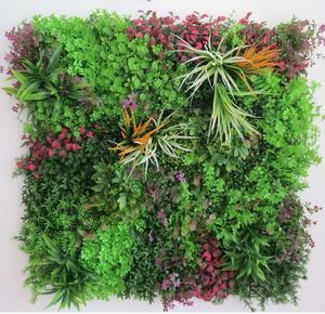 Τεχνητή Φυλλωσιά Moss Με Στίπα 5681-7 100x100cm Multi Supergreens