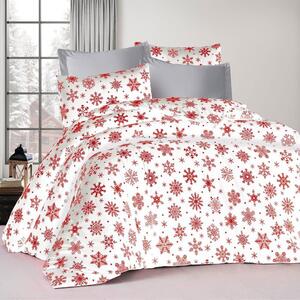 Παπλωματοθήκη Snowflake 462 White-Red DimCol