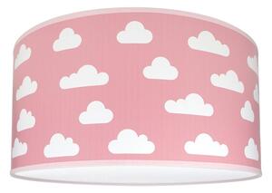 Παιδικό φωτιστικό οροφής CLOUDS PINK 2xE27/60W/230V ροζ