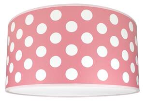 Παιδικό φωτιστικό οροφής DOTS PINK 2xE27/60W/230V ροζ