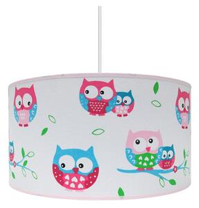 Παιδικό πολύφωτο OWLS 1xE27/60W/230V λευκό