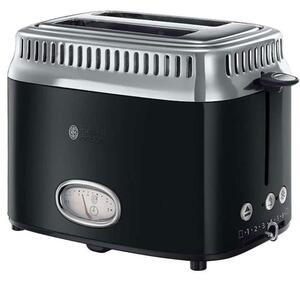 Φρυγανιέρα 2 Θέσεων Retro 21681-56 1200W Black Russell Hobbs