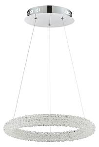 Luxera 64391 - Κρυστάλλινο πολύφωτο LED σε σχοινί ALMEDA LED/24W/230V