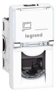 Legrand 76551 - Πρίζα MOSAIC 1xRJ45 class 5E UTP 1M λευκό