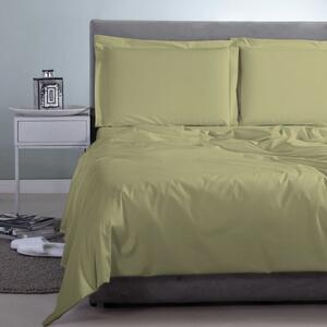 Σεντόνι Satin Plain Olive Aslanis Home