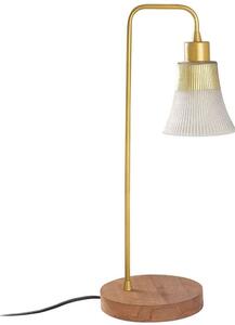 Φωτιστικό Επιτραπέζιο Foca 525NOR2103 Φ23x52cm E27 40W Natural-Gold Opviq