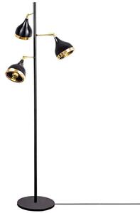 Φωτιστικό Δαπέδου Yıldo 892OPV1148 Φ52x163cm 3xE27 40W Black-Gold Opviq