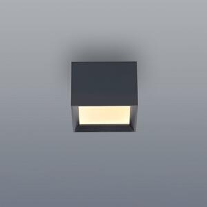 PURE Φωτιστικό οροφής LED Manhatten, μυστικ γκρι, 1 λάμπα, CCT, ρυθμιζόμενος, Γκρι, Διάδρομος, Αλουμίνιο, σύγχρονο